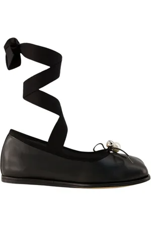 Simone Rocha Dames, Schoenen, Zwart, Maat: 36 EU Leer
