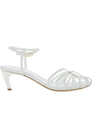 SEMICOUTURE Dames, Schoenen, Wit, Maat: 40 EU Leer