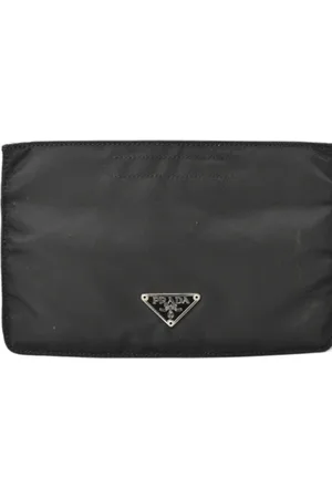 Prada Dames, Pre-owned, Zwart, Maat: ONE Size Nylon