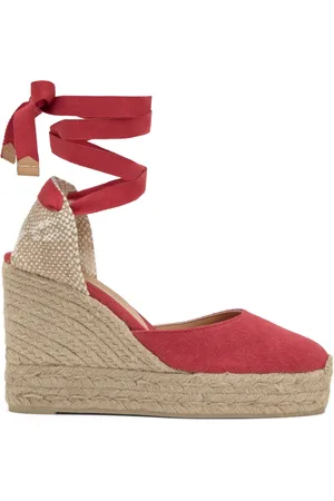 Castaner Dames, Schoenen, Rood, Maat: 40 EU Katoen