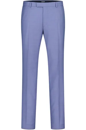 JOOP! Heren, Broeken, Blauw, Maat: W25 Wol