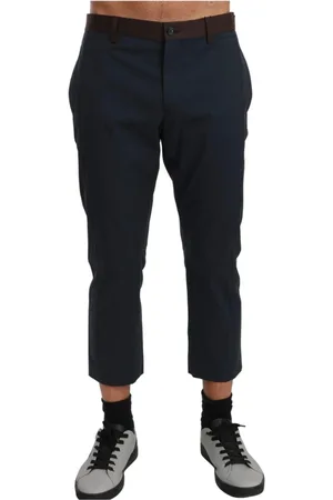 Dolce & Gabbana Heren, Broeken, Bruin, Maat: 3XL Leer