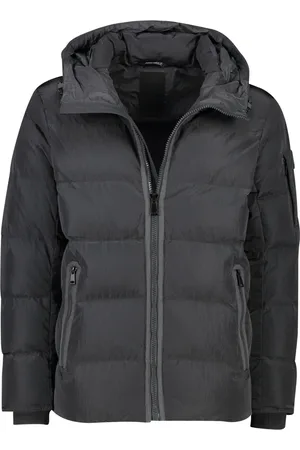 Airforce Heren, Jassen, Grijs, Maat: 3XL Nylon