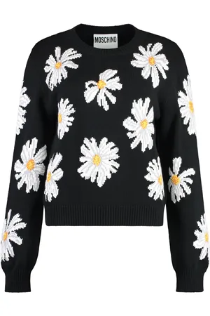 Moschino Dames, Truien, Zwart, Maat: S Katoen