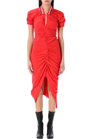 Vivienne Westwood Dames, Jurken, Oranje, Maat: S Katoen