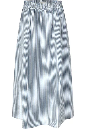 Lollys Laundry Dames, Rokken, Blauw, Maat: S