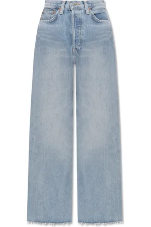 RE/DONE Dames, Jeans, Blauw, Maat: W28 Katoen