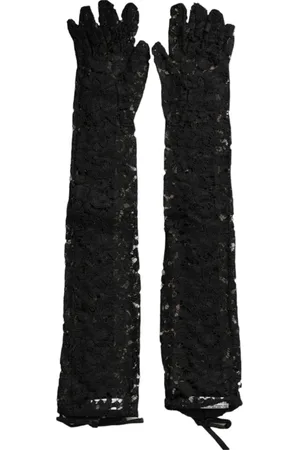 Dolce & Gabbana Dames, Accessoires, Zwart, Maat: 7 1/2 IN