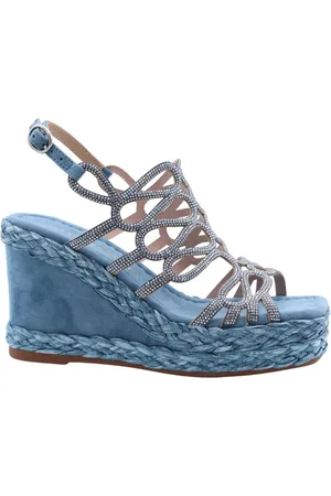 Alma en Pena Dames, Schoenen, Blauw, Maat: 38 EU