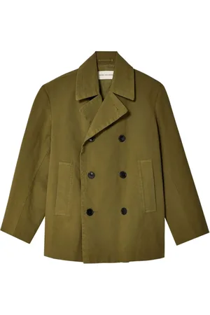 DRIES VAN NOTEN Heren, Jassen, Groen, Maat: M Katoen