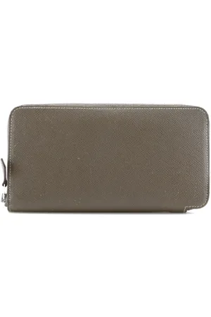 Hermès Dames, Pre-owned, Grijs, Maat: ONE Size Leer