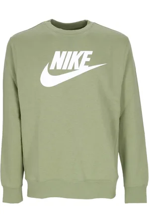 Nike Heren, Sweatshirts & Hoodies, Groen, Maat: S Katoen
