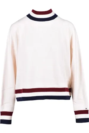 Tommy Hilfiger Dames, Truien, Wit, Maat: XS Wol