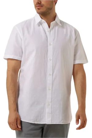 SELECTED Heren, Overhemden, Wit, Maat: XL Linnen