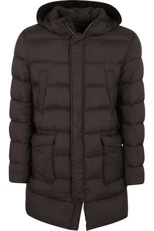 HERNO Heren, Jassen, Bruin, Maat: 3XL Polyamide