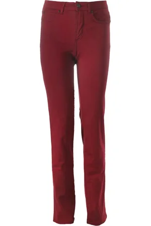 C.ro Dames, Broeken, Rood, Maat: S
