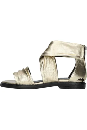 NOTRE-V Dames, Schoenen, Geel, Maat: 42 EU Zijde
