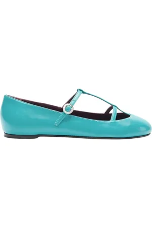 Scarosso Dames, Schoenen, Blauw, Maat: 39 1/2 EU Leer