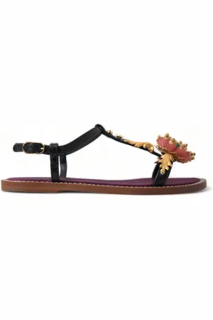 Dolce & Gabbana Dames, Schoenen, Bruin, Maat: 36 1/2 EU Leer