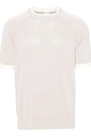 ELEVENTY Heren, Tops, Wit, Maat: 2XL Katoen