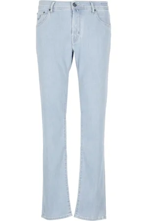 Jacob Cohen Heren, Jeans, Blauw, Maat: W32 Katoen