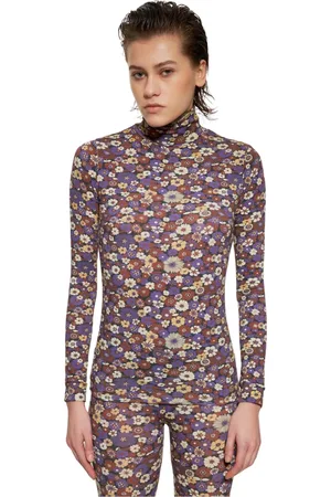 Antik Batik Dames, Blouses & Shirts, Bruin, Maat: L