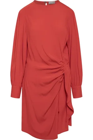 SEMICOUTURE Dames, Jurken, Rood, Maat: L