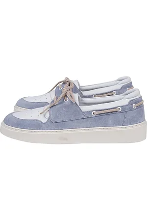 ELEVENTY Heren, Schoenen, Blauw, Maat: 45 EU Leer