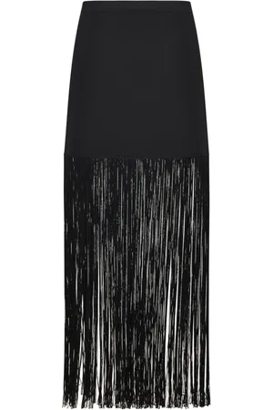 THE NINA STUDIO Dames, Rokken, Zwart, Maat: S Wol
