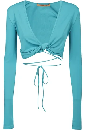 Andamane Dames, Tops, Blauw, Maat: 2XS