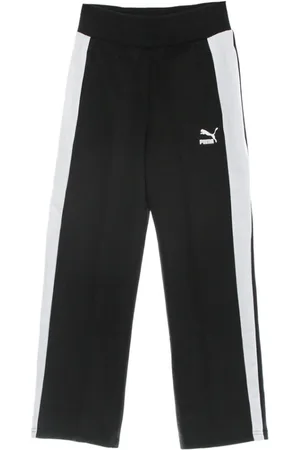 PUMA Dames, Broeken, Zwart, Maat: M Katoen