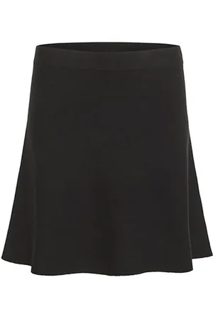 Karen by Simonsen Dames, Rokken, Zwart, Maat: XL Nylon
