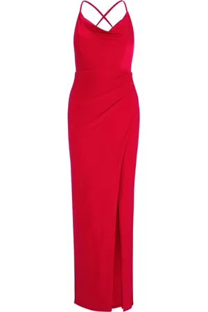 Vera Mont Dames, Jurken, Rood, Maat: 2XL Satijn