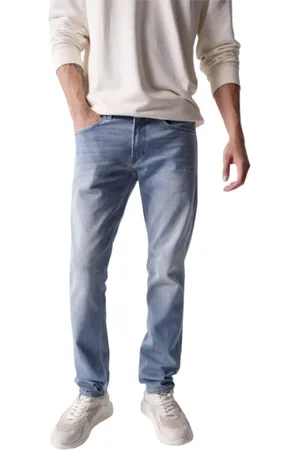 Salsa Heren, Jeans, Blauw, Maat: W38 L32