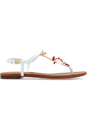 Dolce & Gabbana Dames, Schoenen, Wit, Maat: 40 EU Leer