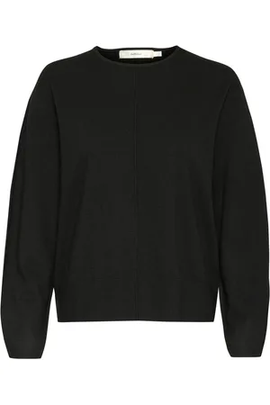 INWEAR Dames, Truien, Zwart, Maat: M Wol
