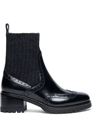 santoni Dames, Schoenen, Zwart, Maat: 39 EU Leer
