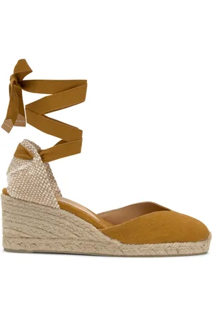 Castaner Dames, Schoenen, Geel, Maat: 35 EU Katoen