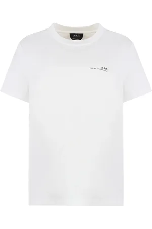 A.P.C. Dames, Tops, Wit, Maat: L Katoen
