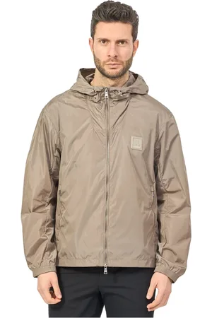 Armani Exchange Heren, Jassen, Bruin, Maat: XL Polyamide