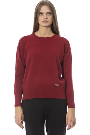 BALDININI Dames, Truien, Rood, Maat: S Wol
