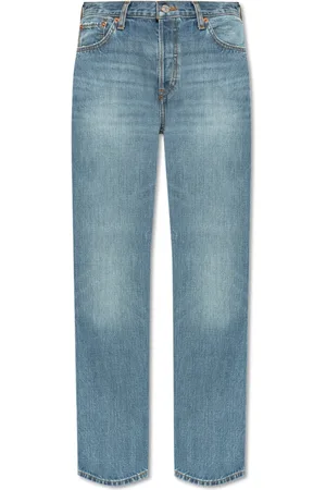 RE/DONE Dames, Jeans, Blauw, Maat: W28 Katoen