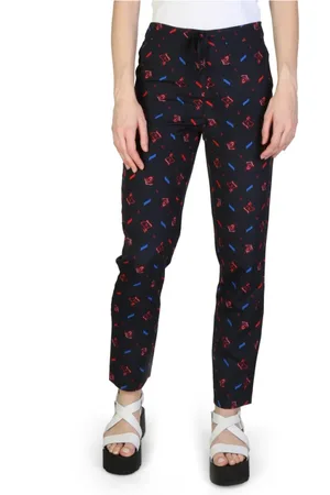 Armani Exchange Dames, Broeken, Blauw, Maat: S