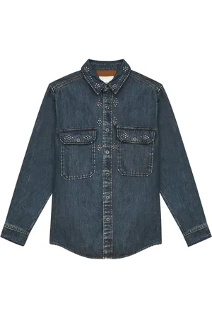 Isabel Marant Heren, Overhemden, Blauw, Maat: L Katoen