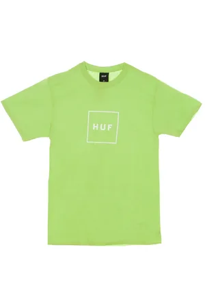 Huf Heren, Tops, Groen, Maat: XL Katoen