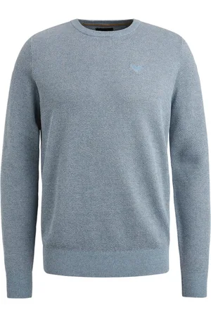 PME Legend™ Heren, Truien, Blauw, Maat: 3XL Katoen