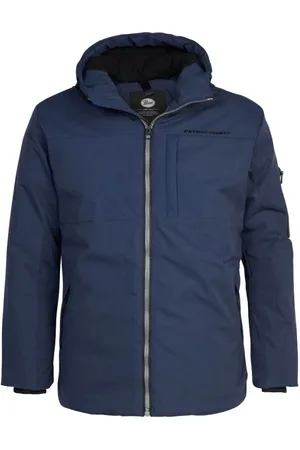 Petrol Industries Heren, Jassen, Blauw, Maat: XL Katoen