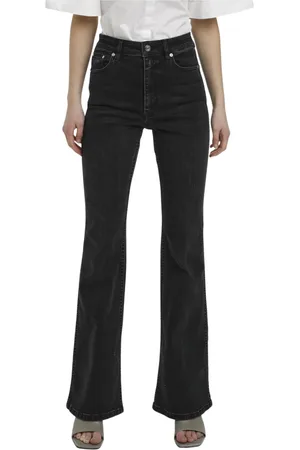 Gestuz Dames, Jeans, Grijs, Maat: W26 Katoen