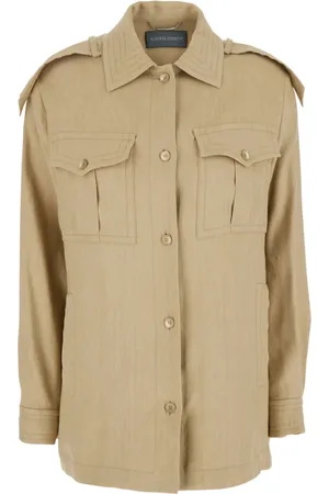 Alberta Ferretti Dames, Jassen, , Maat: XS Linnen