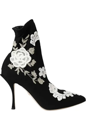 Dolce & Gabbana Dames, Schoenen, Zwart, Maat: 38 1/2 EU